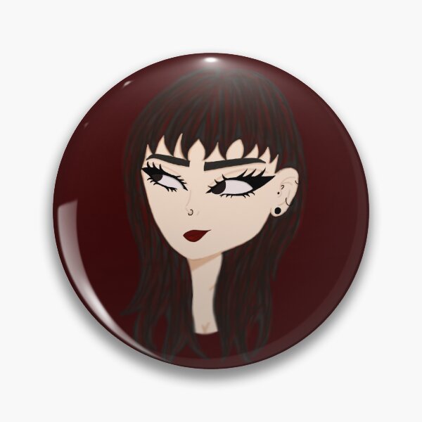 Item preview, Alternative Gothic Girl Portrait | Dark Aesthetic Illustration  designed and sold by Marianarcezar.