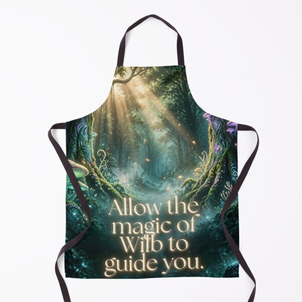 Item preview, Allow the Magic of the Wild to Guide You – Bright Enchanted Forest Fantasy Moonlight Nature Art designed and sold by DervoTeck2767.