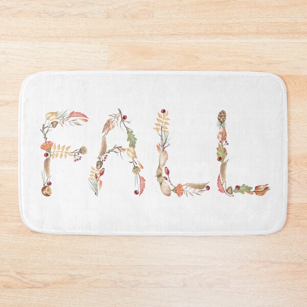 Item preview, Botanical Lettering of the word Fall designed and sold by Flowersforbear.