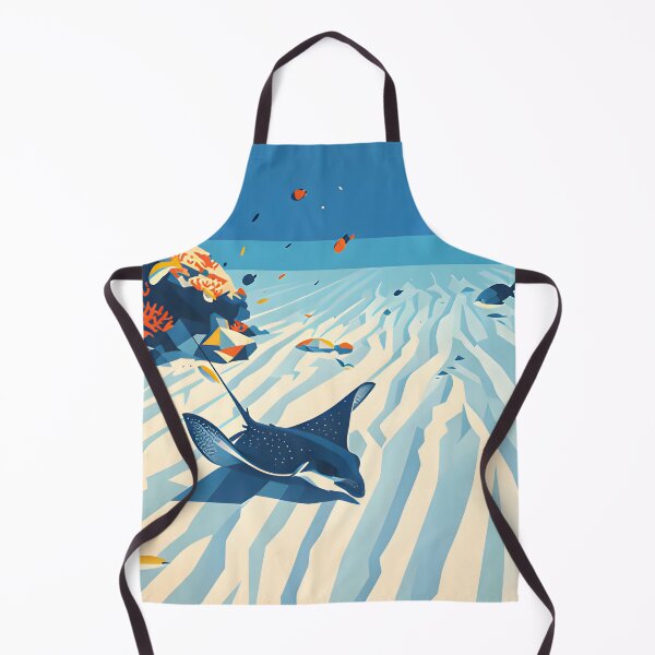Item preview, Underwater Krabi – Vintage Marine Poster designed and sold by Spirit of Siam.