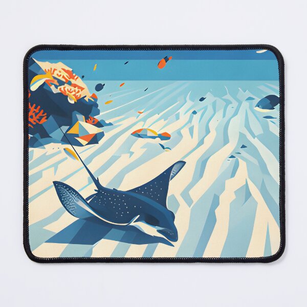 Item preview, Underwater Krabi – Vintage Marine Poster designed and sold by Spirit of Siam.