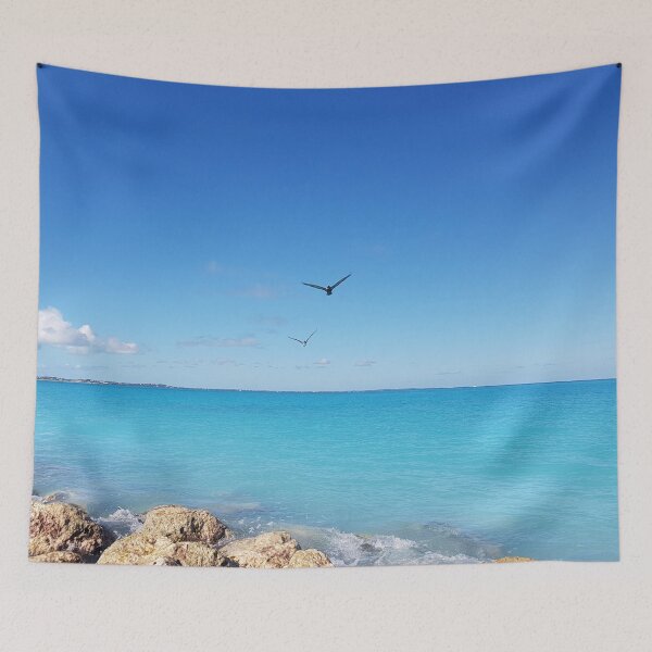 Item preview, Birds Over Crystal Blue Waters designed and sold by PurrfectWhisper.