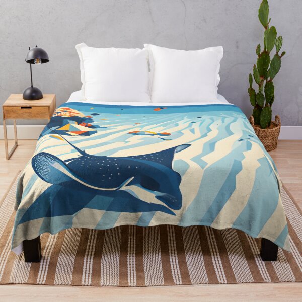 Item preview, Underwater Krabi – Vintage Marine Poster designed and sold by Spirit of Siam.