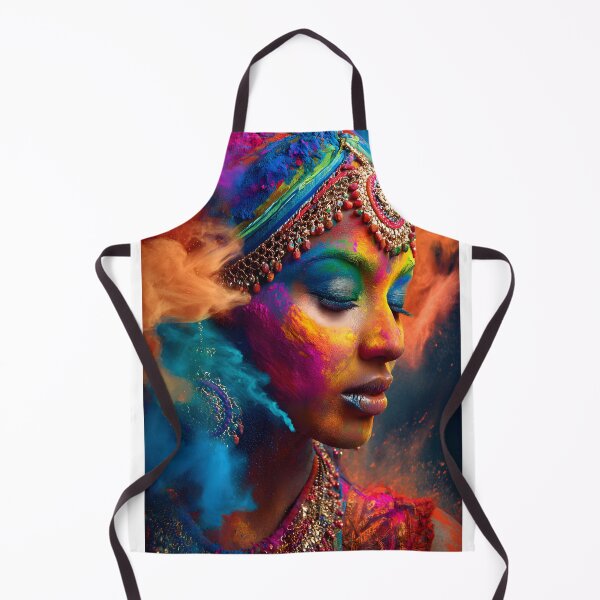 Item preview, Vibrant Colors of Culture and Expression in Portrait designed and sold by Artessie.