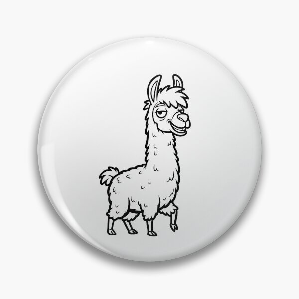 Item preview, Funny Cool Llama Cartoon Illustration designed and sold by ArtPer-design.