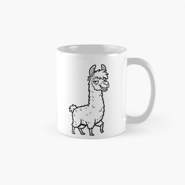 Item preview, Funny Cool Llama Cartoon Illustration designed and sold by ArtPer-design.