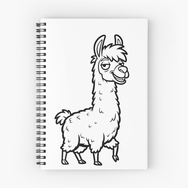 Item preview, Funny Cool Llama Cartoon Illustration designed and sold by ArtPer-design.