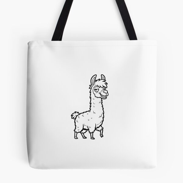 Item preview, Funny Cool Llama Cartoon Illustration designed and sold by ArtPer-design.