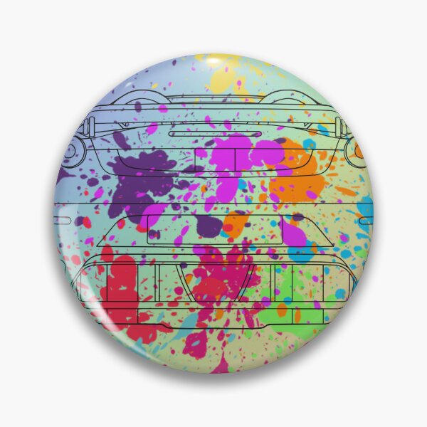 Item preview, Colorful Sports Car - Paint Splash Pop Art Street Design designed and sold by V8Green.