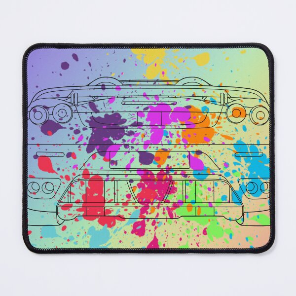 Item preview, Colorful Sports Car - Paint Splash Pop Art Street Design designed and sold by Marcin Dabski.