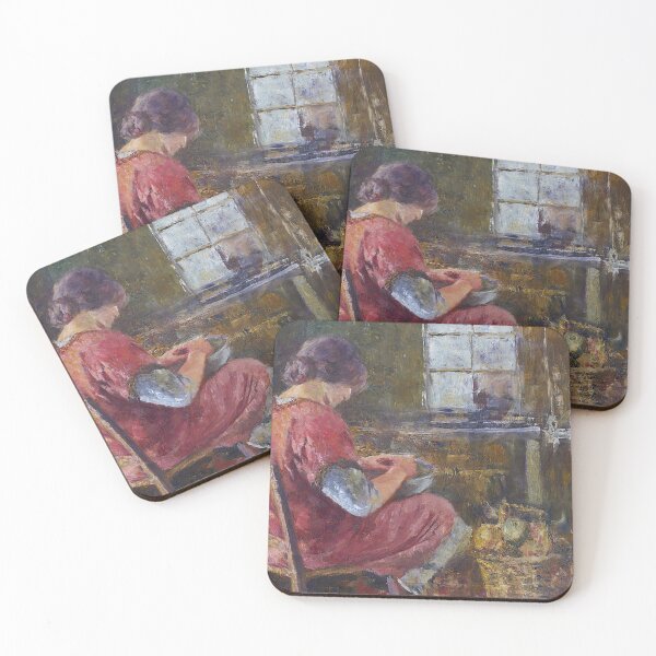 Item preview, Shelling Peas -Frederick McCubbin designed and sold by tomorrowsart.