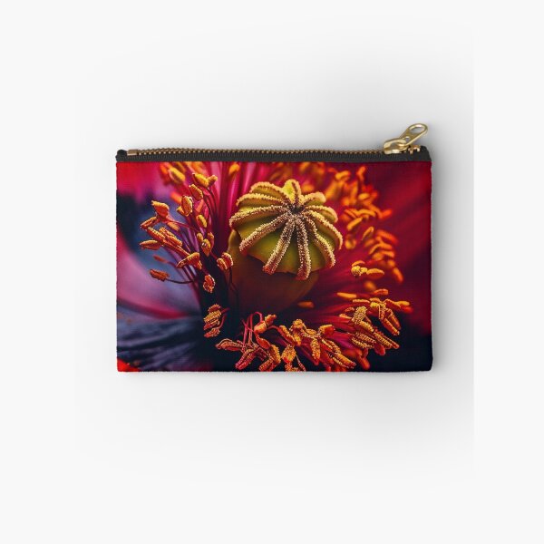 Item preview, Crimson Poppy Center Macro designed and sold by Pierce Millington Gallery.