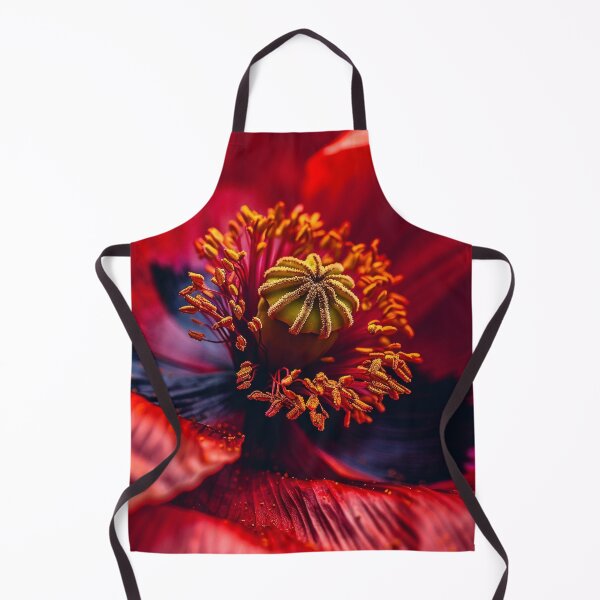 Item preview, Crimson Poppy Center Macro designed and sold by Pierce Millington Gallery.