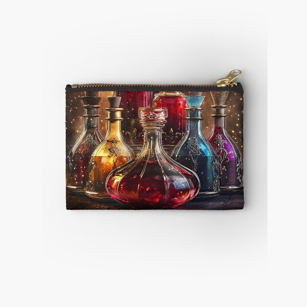 Item preview, 3d Render Of Colorful Potion Bottles Magi Digital designed and sold by Checho30.