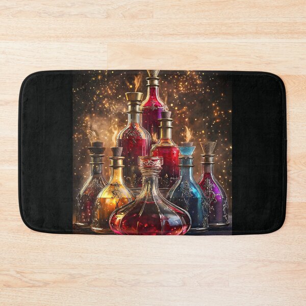 Item preview, 3d Render Of Colorful Potion Bottles Magi Digital designed and sold by Checho30.