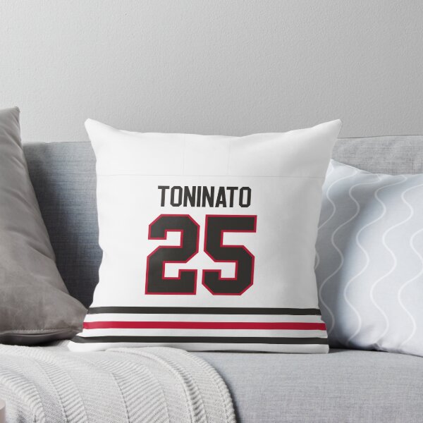 Artikelvorschau, Chicago Blackhawks Dominic Toninato Auswärtstrikot Handyhülle entworfen und verkauft von IAmAlexaJericho.