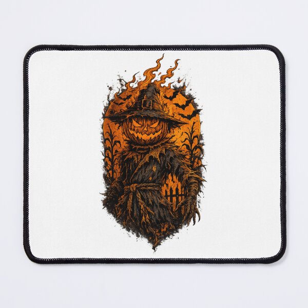 Item preview, Fiery Pumpkin Scarecrow designed and sold by afr-saad.