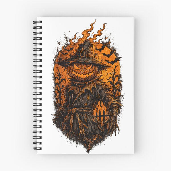 Item preview, Fiery Pumpkin Scarecrow designed and sold by afr-saad.