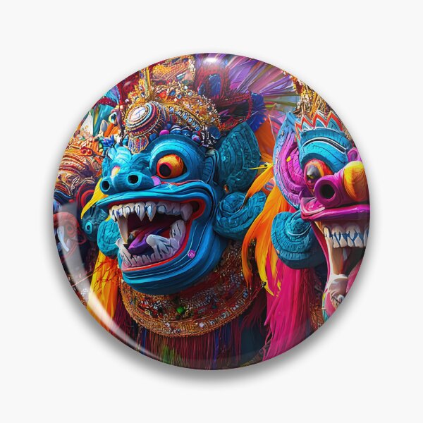 Item preview, Colorful Festive Masks in Cultural Celebration designed and sold by Artessie.