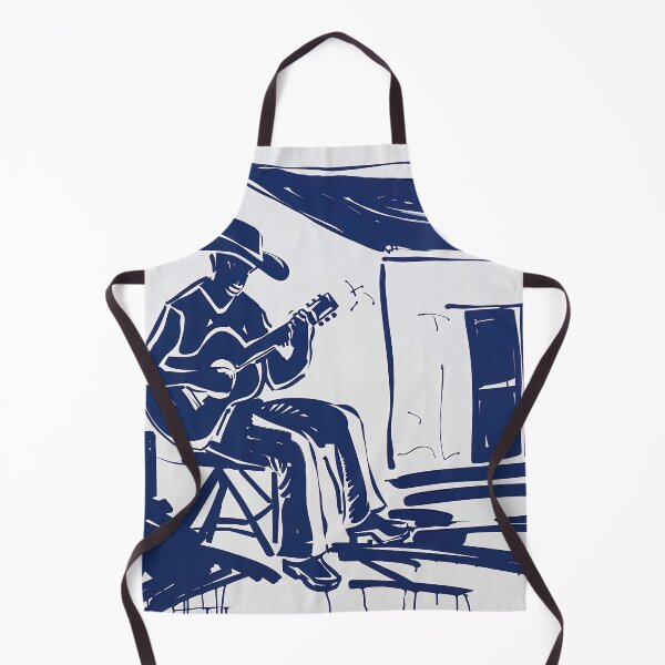 Item preview, Country music - Blue Abstract Art designed and sold by shadow-bloom.
