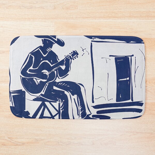 Item preview, Country music - Blue Abstract Art designed and sold by shadow-bloom.