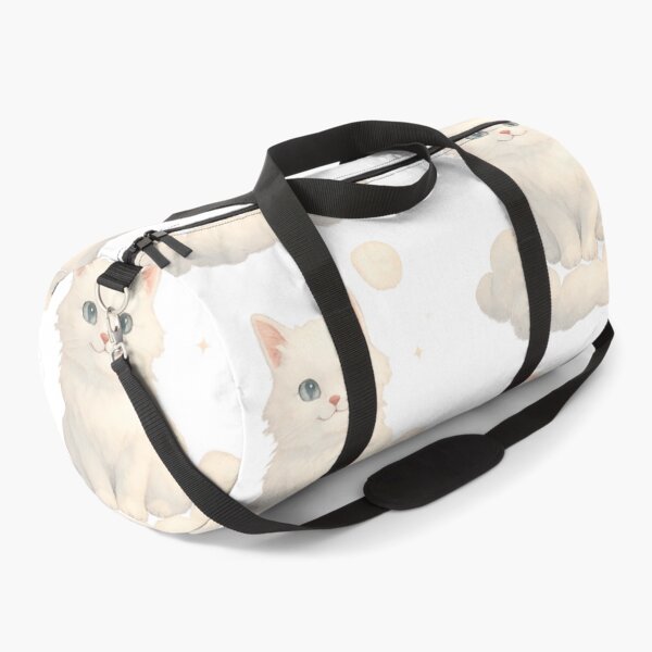 Item preview, Kawaii White Kitten on a Cloud ☁️?✨ | Cute Watercolor Style Illustration, Dreamy and Adorable Aesthetic Design designed and sold by Cat-astrophes.