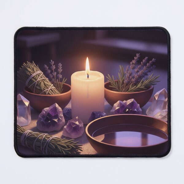 Item preview, Cleansing ritual - Lavender, crystals, and candlelight designed and sold by NeyhineAngelionShop.