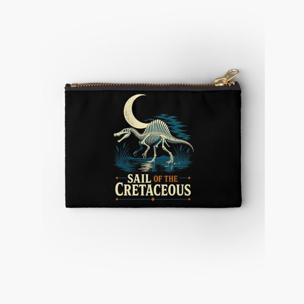 Item preview, Vintage Spinosaurus Skeleton River Hunter Illustration designed and sold by AMICO77.