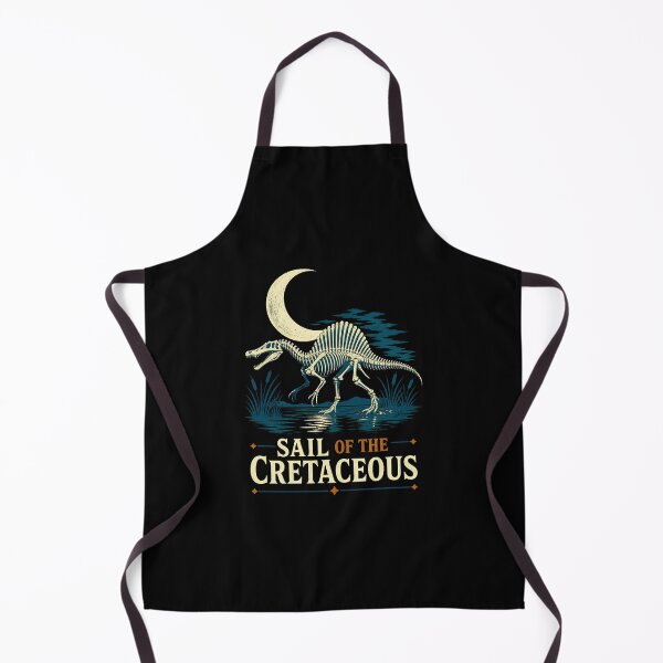 Item preview, Vintage Spinosaurus Skeleton River Hunter Illustration designed and sold by AMICO77.