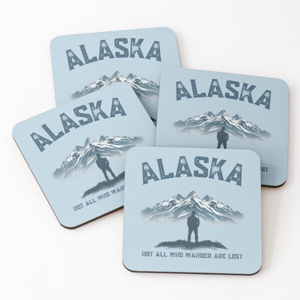 Item preview, Alaska, not all who wander are lost designed and sold by AlaskaExtreme.