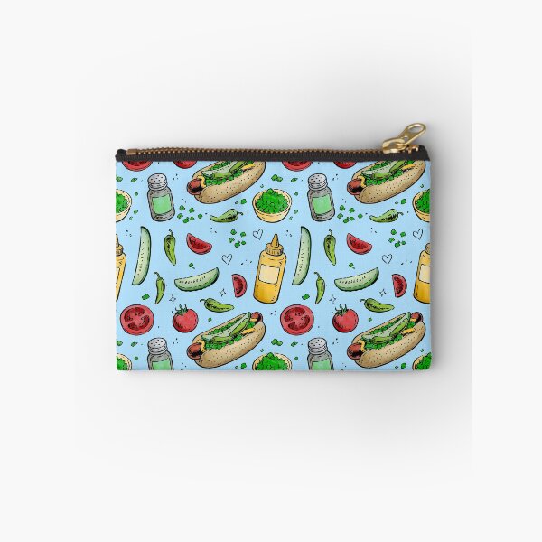 Item preview, Chicago Style Hot Dog - Blue designed and sold by PipermintPress.