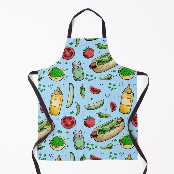 Item preview, Chicago Style Hot Dog - Blue designed and sold by PipermintPress.