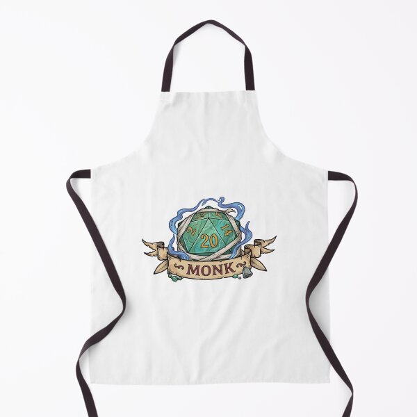 Item preview, Monk D20 Class Crest Sticker - Funny D&D Monk Dice Tabletop RPG Gift designed and sold by Dice_Goblin_Studio.