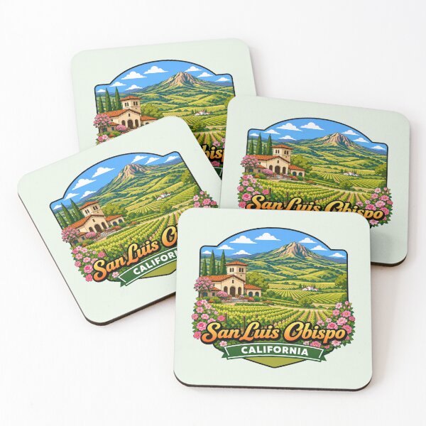Item preview, San Luis Obispo, California - Wine Vineyard designed and sold by Myra365Art.