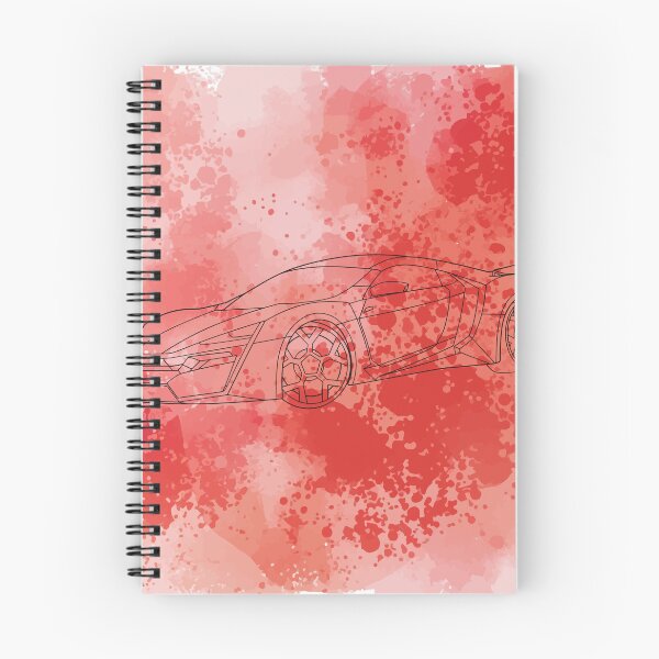 Item preview, Lykan HyperSport Supercar Red Watercolor Art designed and sold by V8Green.