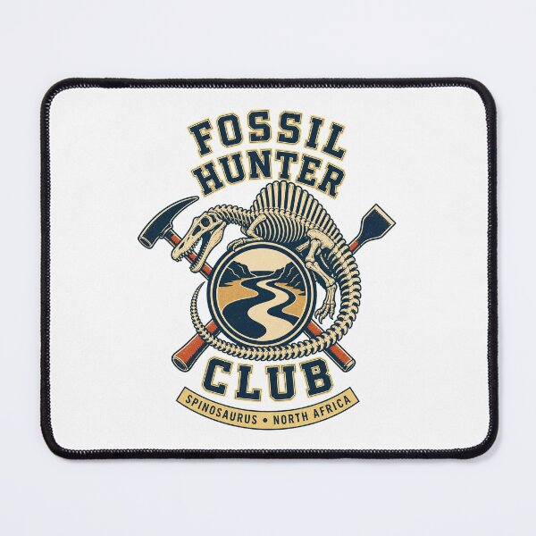 Item preview, Vintage Spinosaurus Skeleton River Hunter Illustration designed and sold by AMICO77.