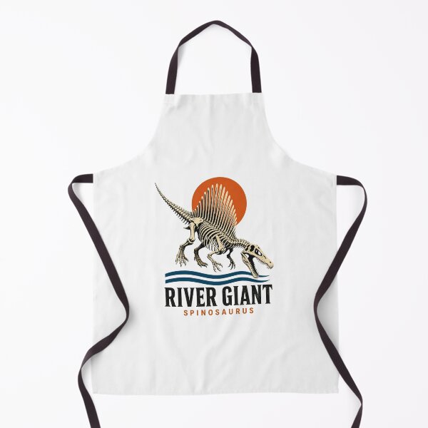 Item preview, Vintage Spinosaurus Skeleton River Hunter Illustration designed and sold by AMICO77.