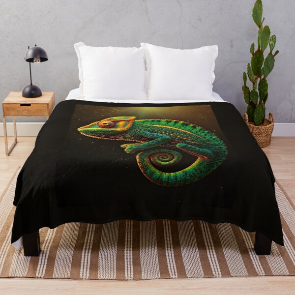 Item preview, 3d Render Of Colorful Chameleon Tropical Digital designed and sold by Checho30.