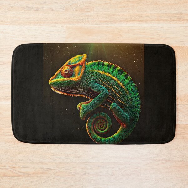 Item preview, 3d Render Of Colorful Chameleon Tropical Digital designed and sold by Checho30.