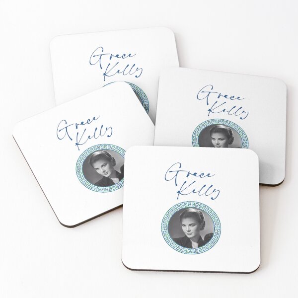 Item preview, Grace Kelly Blue/Green (on White) designed and sold by PawsitiveMum3.