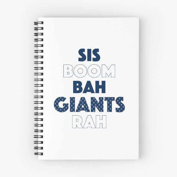 Aperçu de l'œuvre Sis Boom Bah Giants Rah créée et vendue par TaskMe.