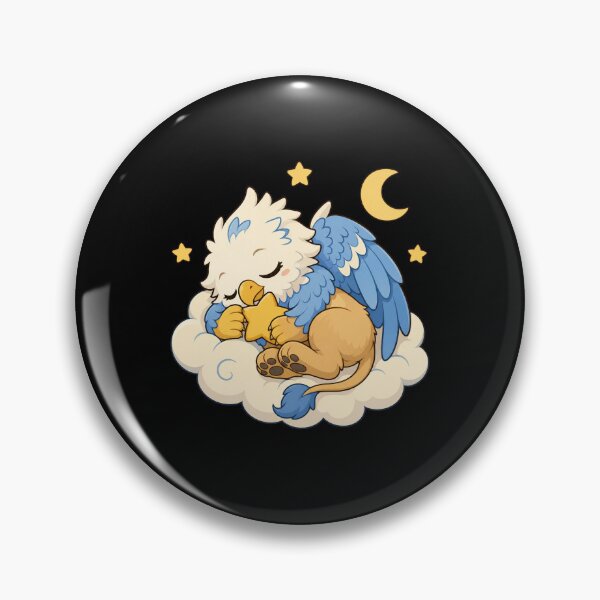 Item preview, Cute Kawaii Griffin Chibi Mythical Creature Illustration designed and sold by AMICO77.