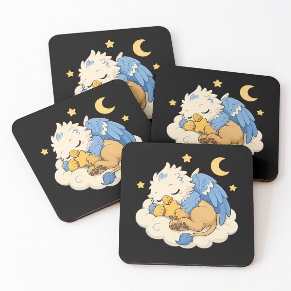 Item preview, Cute Kawaii Griffin Chibi Mythical Creature Illustration designed and sold by AMICO77.