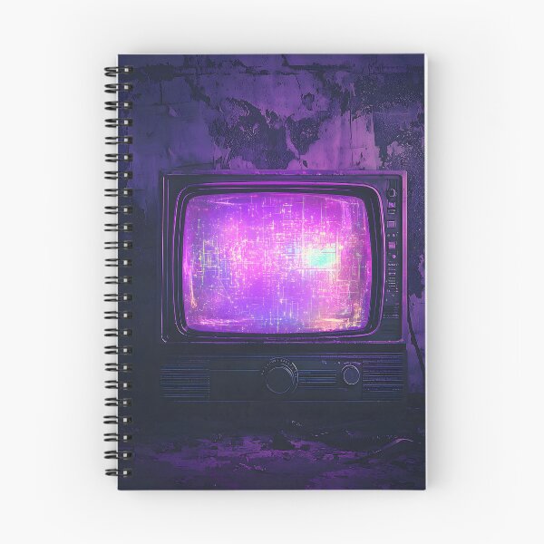 Artikelvorschau, 3D-Rendering eines Vintage-Fernsehers mit flackerndem Bildschirm (digital) entworfen und verkauft von Checho30.