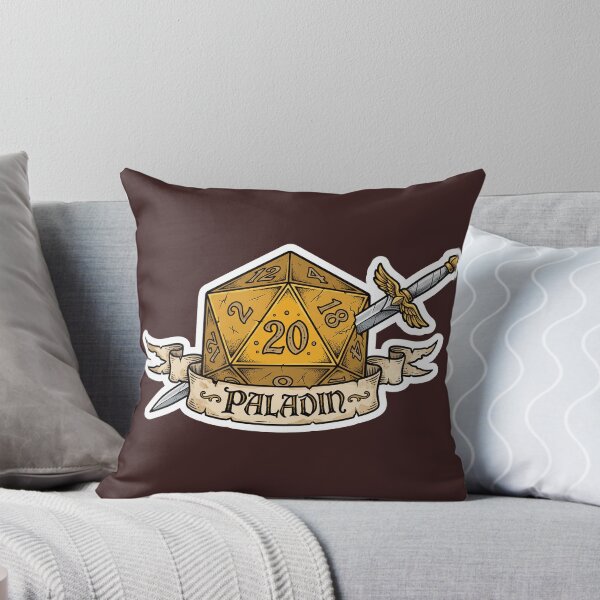 Item preview, Paladin D20 Class Crest Sticker - Funny D&D Paladin Dice Tabletop RPG Gift designed and sold by Dice_Goblin_Studio.