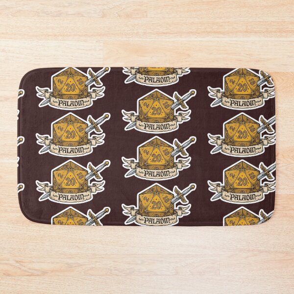 Item preview, Paladin D20 Class Crest Sticker - Funny D&D Paladin Dice Tabletop RPG Gift designed and sold by Dice_Goblin_Studio.