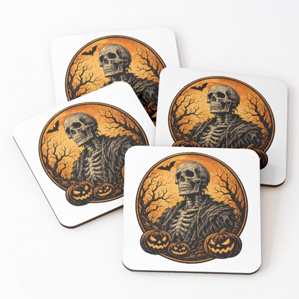 Item preview, Spooky Gothic Skull Retro Design designed and sold by afr-saad.