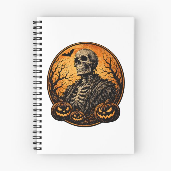 Item preview, Spooky Gothic Skull Retro Design designed and sold by afr-saad.
