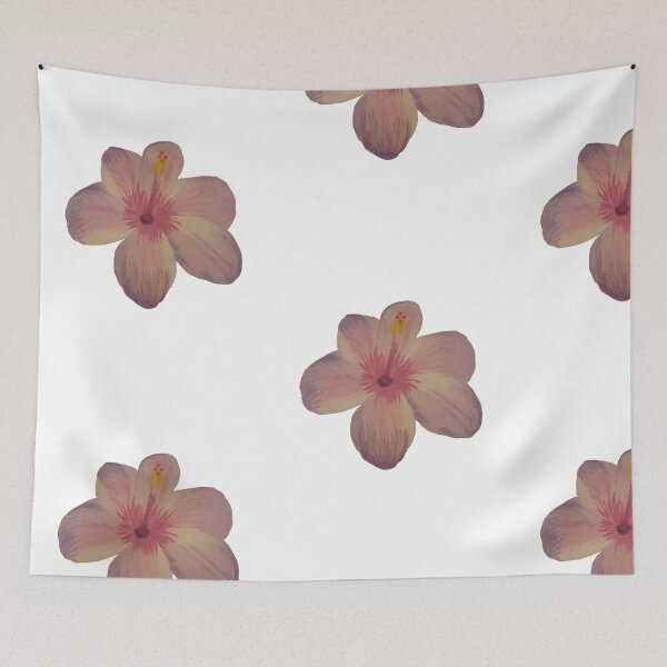 Item preview, Pink and Purple Hibiscus Flower designed and sold by allie-honigford.