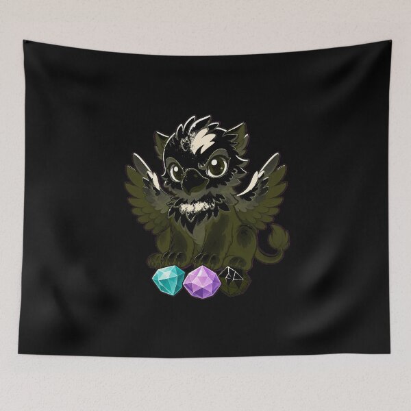 Item preview, Cute Kawaii Griffin Chibi Mythical Creature Illustration designed and sold by AMICO77.